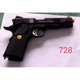 Pre-order DOUBLE BELL 728 PROFESSIONAL CAL.45 Gel blaster Gas POWERED Blowback (Black)