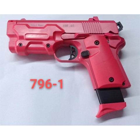 Pre-order DOUBLE BELL 796-1 Vorpal Bunny AM.45 Gel blaster Gas POWERED Blowback(Pink)
