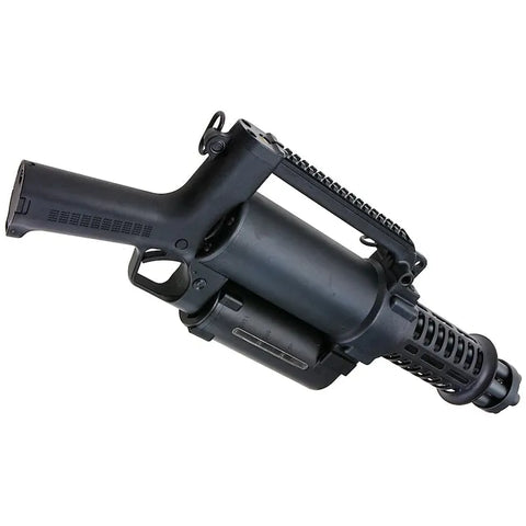 M134 Mini Vulcan Rotating Gatling Gel Blaster AEG Black