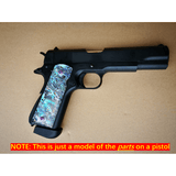 New Zealand Paua Shell Style G10 Pistol Grip Set for GE 1911 V10 Gas Blowback Pistols - iHobby Online