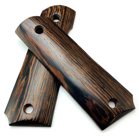 Real Black Wood Pistol Grip Set With Screw Set for GE and DB 1911 V10 Gas Blowback Pistols - iHobby Online