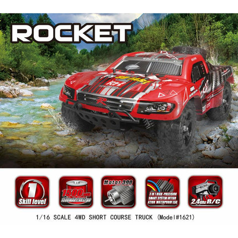 Remo Hobby 2.4Ghz 1:16 ROCKET Electric 4WD RC Car Short Course Truck Off Road Car Hobby - iHobby Online