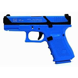 Double Bell Glock 19 Gen4 G19T Type Coloring Gas Blowback Gel Blaster Blue Practice Custom Green Gas Version - iHobby Online