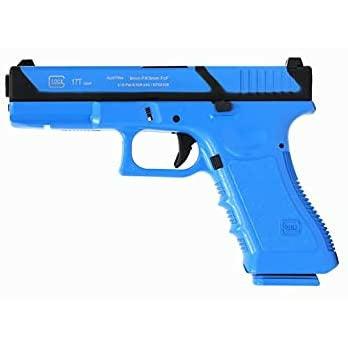 Double Bell Glock 17 G17T Type Coloring Gas Blowback Gel Blaster Blue Green Gas Version - iHobby Online