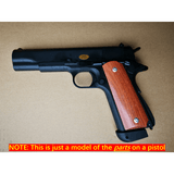 Real Wood Pistol Grip Set for GE 1911 V10 Gas Blowback Pistols With A Set Screw - iHobby Online