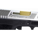 VIP Version - DOUBLE BELL Glock 34 TTI Type John Wick2 Combat Master Custom Gas Blowback Gel Blaster Silver Resin Frame Green Gas Version - iHobby Online