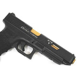 DOUBLE BELL Glock 34 TTI Type John Wick2 Combat Master Custom Gas Blowback Gel Blaster Black Resin Frame Green Gas Version - iHobby Online