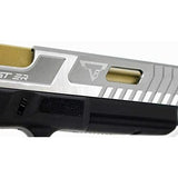 VIP Version - DOUBLE BELL Glock 34 TTI Type John Wick2 Combat Master Custom Gas Blowback Gel Blaster Silver Resin Frame Green Gas Version - iHobby Online