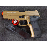 DOUBLE BELL SIG P226 Gel blaster Gas POWERED Blowback (778S TAN) - iHobby Online