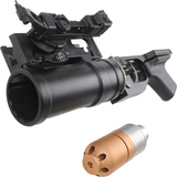 Double Bell K-55 GP-25 Metal Grenade Launcher Gas Powered Gel Blaster (Colour: Black) - iHobby Online