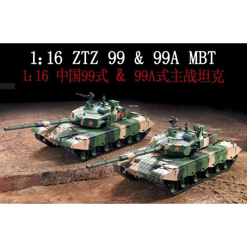 HengLong 1/16 Scale ZTZ 99A MBT China Tank 3899 (Model only) - iHobby Online