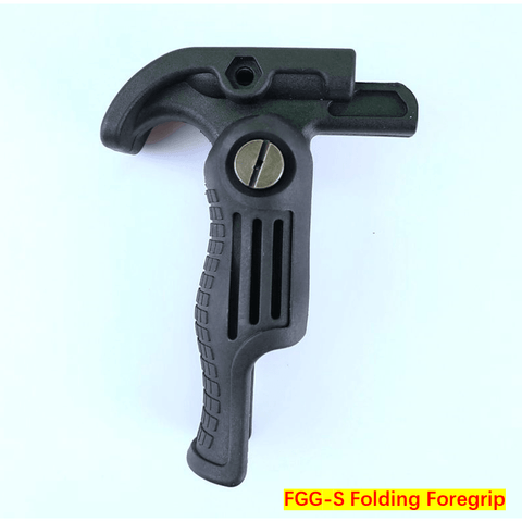 FGG-S Folding Foregrip Black or Tan Gel Blaster Part - iHobby Online