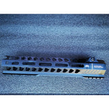 10" Midwest V2 Metal Handguard Gel Blaster Handguard Fishbone (Colour: Black) - iHobby Online