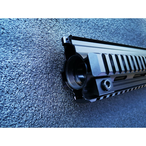LDT HK416 Black 12" Metal Handguard Fishbone - iHobby Online