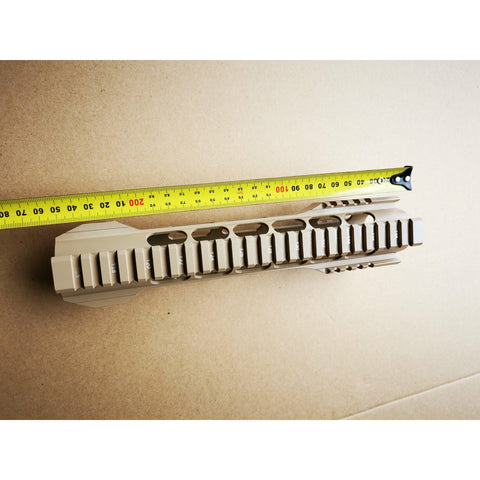 10" Shark Metal Handguard Gel Blaster Handguard Fishbone (Colour: Tan) - iHobby Online