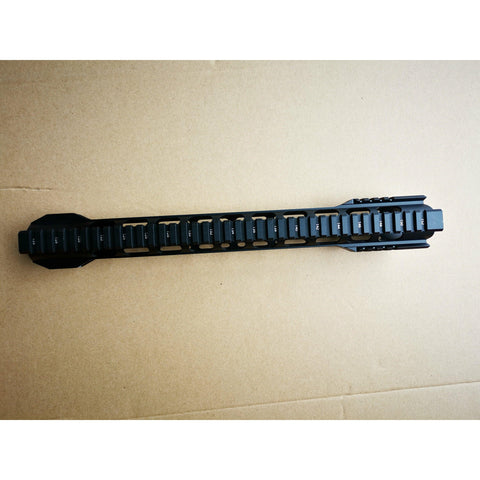15" Shark Metal Handguard Gel Blaster Handguard Fishbone (Colour: Black) - iHobby Online