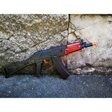 LeHui AK 74U Gel Blaster With Tactical Laser & Torch - iHobby Online