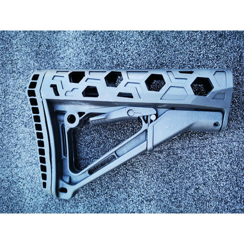 CTR Hollow-Out HEX BUTTSTOCK (Colour: Black) - iHobby Online