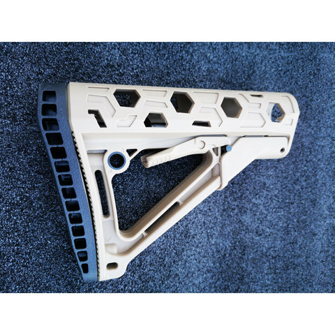 CTR Hollow-Out HEX BUTTSTOCK (Colour: Tan) - iHobby Online