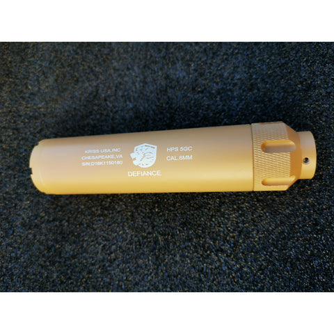 Lion-Head - 19mm Metal Suppressor (Colour: Tan) - iHobby Online