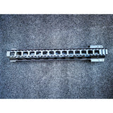 12" XPower Metal Handguard Gel Blaster Handguard Fishbone (Colour: Black) - iHobby Online