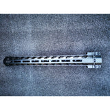 15" XPower Metal Handguard Gel Blaster Handguard Fishbone (Colour: Black) - iHobby Online