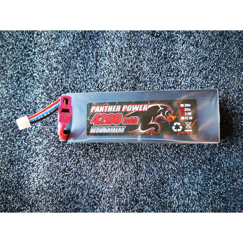 Au Store Remo Hobby 4200mAh 2S 7.4V Li-Po Battery For Brushless 9EMU Part Number E9343 - iHobby Online