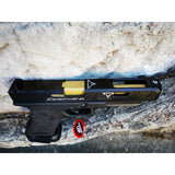 DOUBLE BELL Glock 34 TTI Type John Wick2 Combat Master Custom Gas Blowback Gel Blaster Black Resin Frame Green Gas Version - iHobby Online