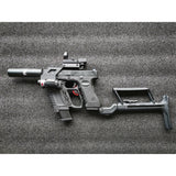 Glock Gel Blaster Pistol Tactical Kit Set For G17 G18 G19 Without Pistol and Mag (Colour: Black) - iHobby Online