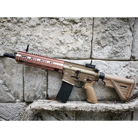 DOUBLE BELL HK416 A5 gel blaster AEG (Colour: Tan) - iHobby Online