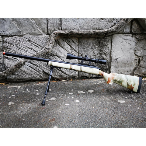 DOUBLE BELL VSR-10 Spring Bolt Action gel blaster spring powered Camo version With Metal Scope - iHobby Online