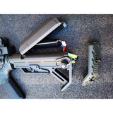 Golden Eagle 6669 Fightlite MCR Machine Gun AEG Rifle Full Metal Gel Blaster (Black with Long Barrel) - iHobby Online