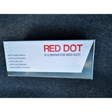ILLUMINATED RED DOT HG30GX 1x32 Red dot of optical fiber - iHobby Online
