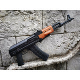 AKS 47 GREEN GAS POWERED GEL BLASTER Wood Style GBB - iHobby Online