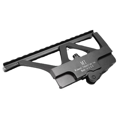 MI CNC Aluminum AK105 AK47/74 Side Rail Scope Mount (Color: Black) - iHobby Online