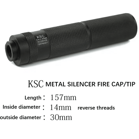 KSC - 14mm Metal Suppressor Silencer - iHobby Online