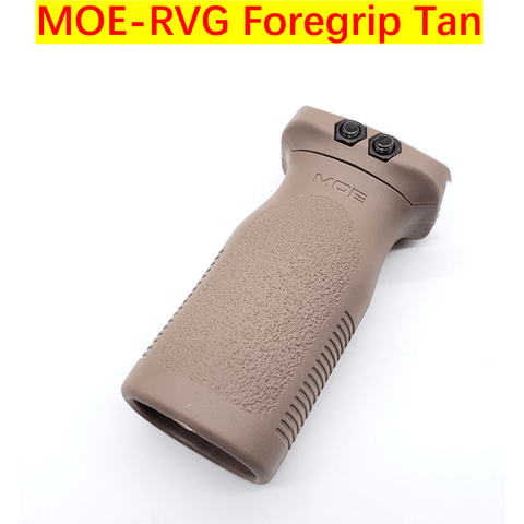MOE-RVG Foregrip Black or Tan Gel Blaster Part - iHobby Online