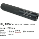 Big TROY Metal Suppressor Silencer - iHobby Online