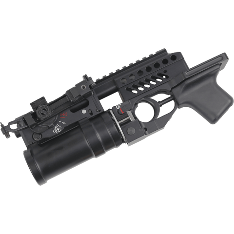 Double Bell K-55A GP-25 Metal Grenade Launcher Gas Powered Gel Blaster (Colour: Black) - iHobby Online