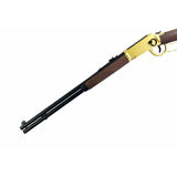DOUBLE BELL WINCHESTER M1894 CO2 GAS POWERED GEL BLASTER REAL WOOD VERSION (Golden) - iHobby Online