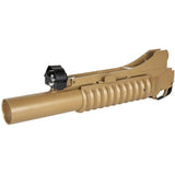 Double Bell M-55LS M203 Long Metal Grenade Launcher Gas Powered Gel Blaster (Colour: Tan) - iHobby Online