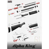 Alpha King M870 AKA M870 PUMP Gel Ball Blaster Gel Gun Adult Size 100% AUS Stock