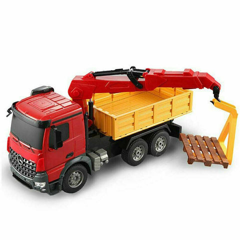 DoubleE Mercedes Benz Arocs 1:20 56cm RC Remote Control Crane Truck w/Charger