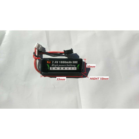 7.4V 2S Li-Po Battery for M1911 STD CS-009 Gel Blaster - iHobby Online