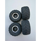 4PCS Wheel Rim & Tires Remo Hobby 1:10 Monster Truck RC car 12mm Hub P7979