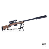 GJ M24 Bolt Action Sniper Rifle Gel Ball Blaster Single Manual Mag-Fed AdultSize