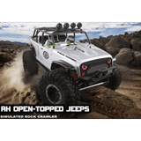AU Store Remo hobby 2.4G 1/10 RC 4WD ORV Brushed Rock Crawler OPEN-TOPPED JEEPS - iHobby Online