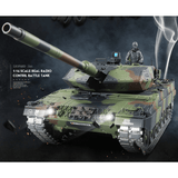 HengLong New 6.0 Versions 1/16 LEOPARD 2 A6 RC Metal Upgrade Tank 3889-1PRO