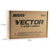 New 2 In 1 Model Nylon 11.1V Lehui Vector V2 Gel Blaster Auto Mag-Fed AdultSize