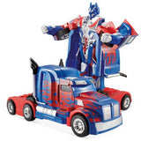 JIA QI Transformers TT669 RC 2.4G Optimus Prime 8+ Remote Control Robot Car